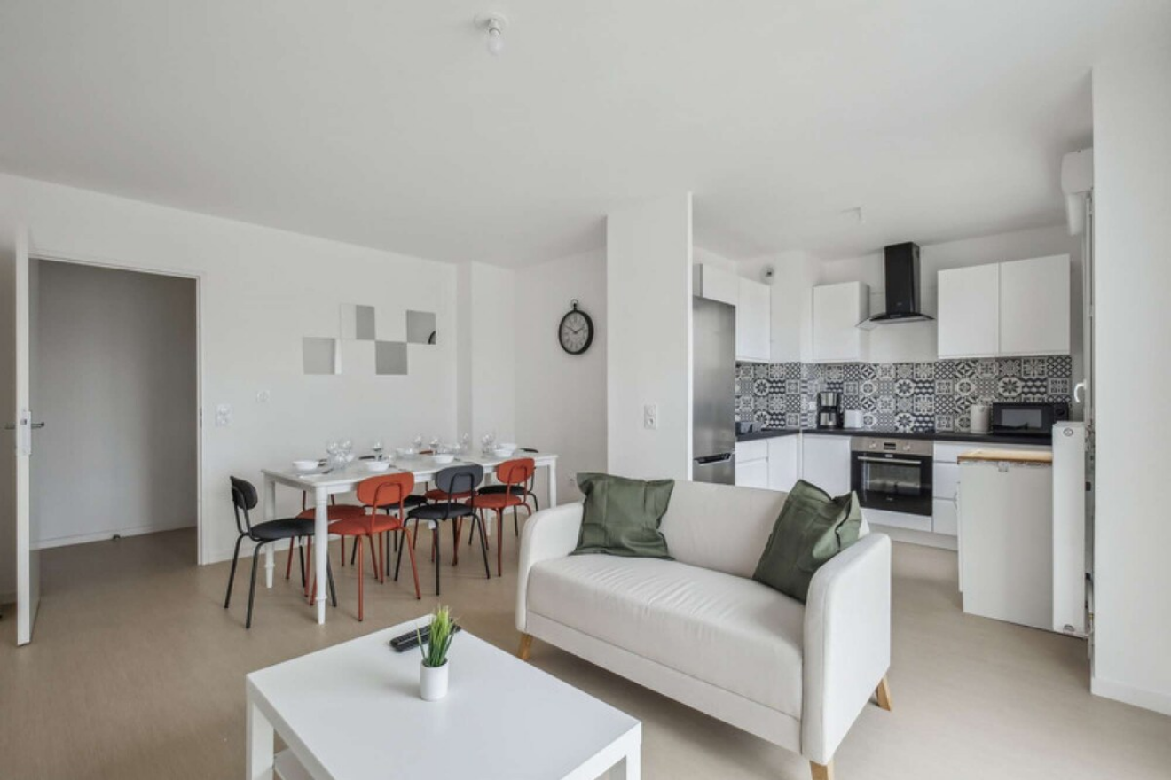Joli T2, meublé + Parking de 37m² Angers (49100)