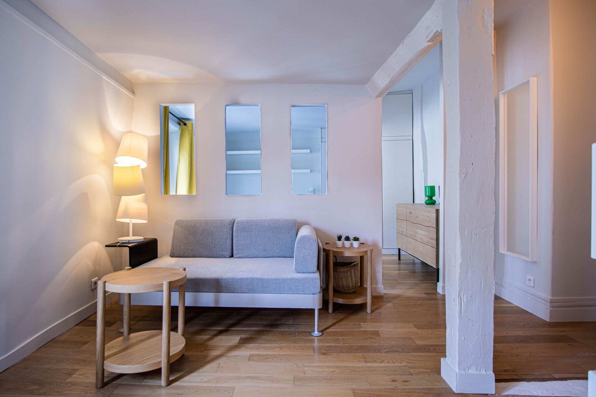 Paris 19eme Très beau 2 pièces de 30m² meublée