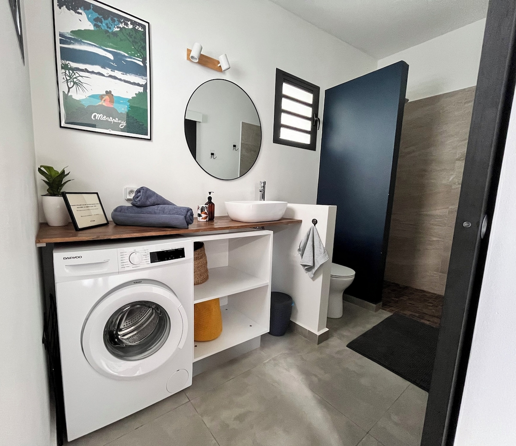 Agréable T2 meublé et équipé à Saint-Pierre de 34 m² (secteur Joli Fond)
